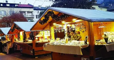 Pergine pensa già al Mercatino di Natale: si partirà il 12 novembre