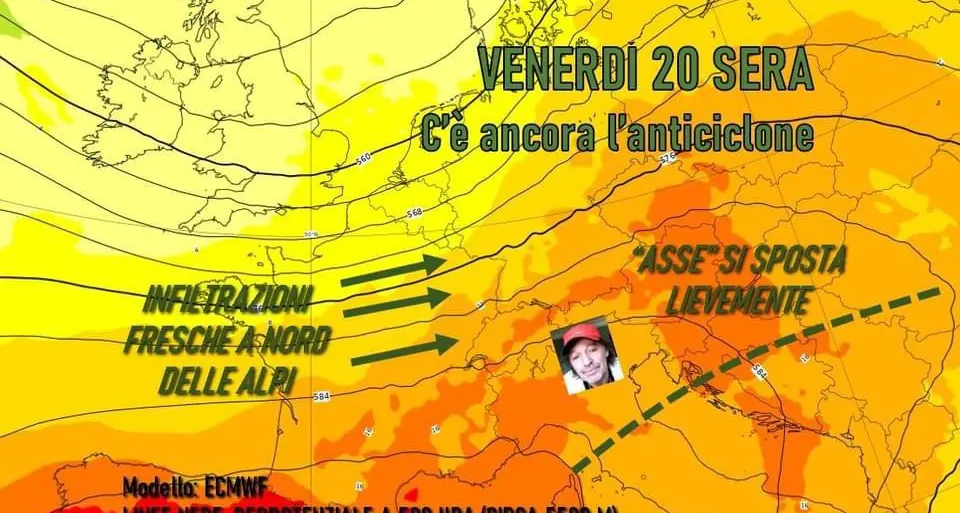 Che tempo farà il giorno del concerto di Vasco: sarà un'altra giornata molto calda. E il rischio temporali?