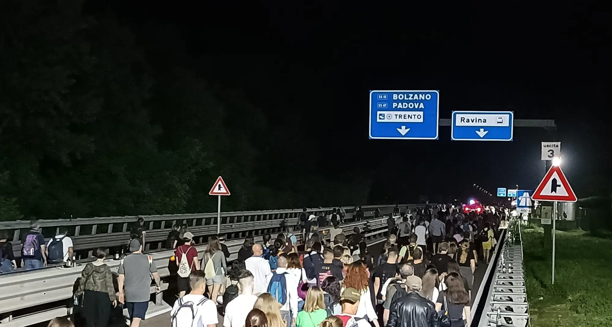Concerto di Vasco, tre incidenti rilevati e 68 auto rimosse dalla polizia locale