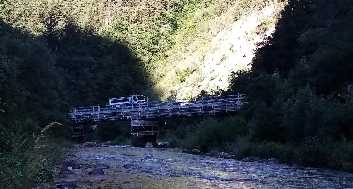 Lavori al ponte sul Cismon, riapertura provvisoria in agosto