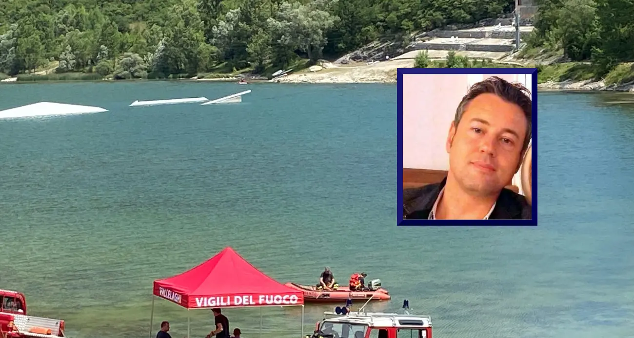 Il grande dolore per la morte di Rudi Zeni, ritrovato nelle acque del lago di Terlago