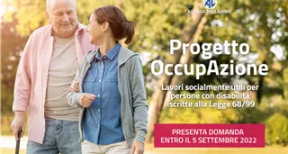 Lavori socialmente utili, dal 16 agosto le domande per le persone con disabilità