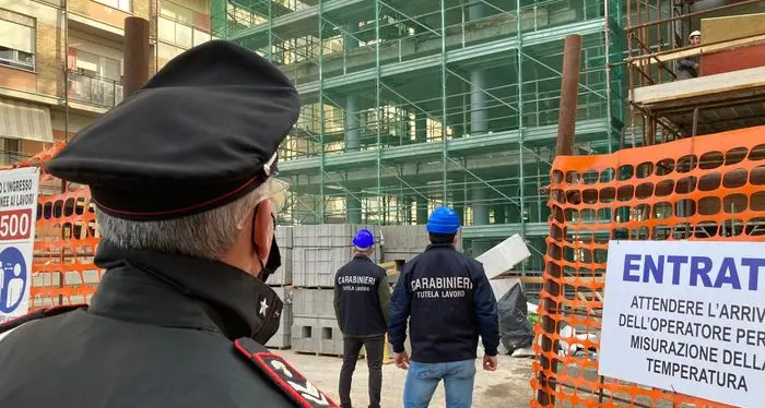 Controlli nei cantieri in Trentino: sanzioni per 150 mila euro, violazioni in 37 imprese su 175