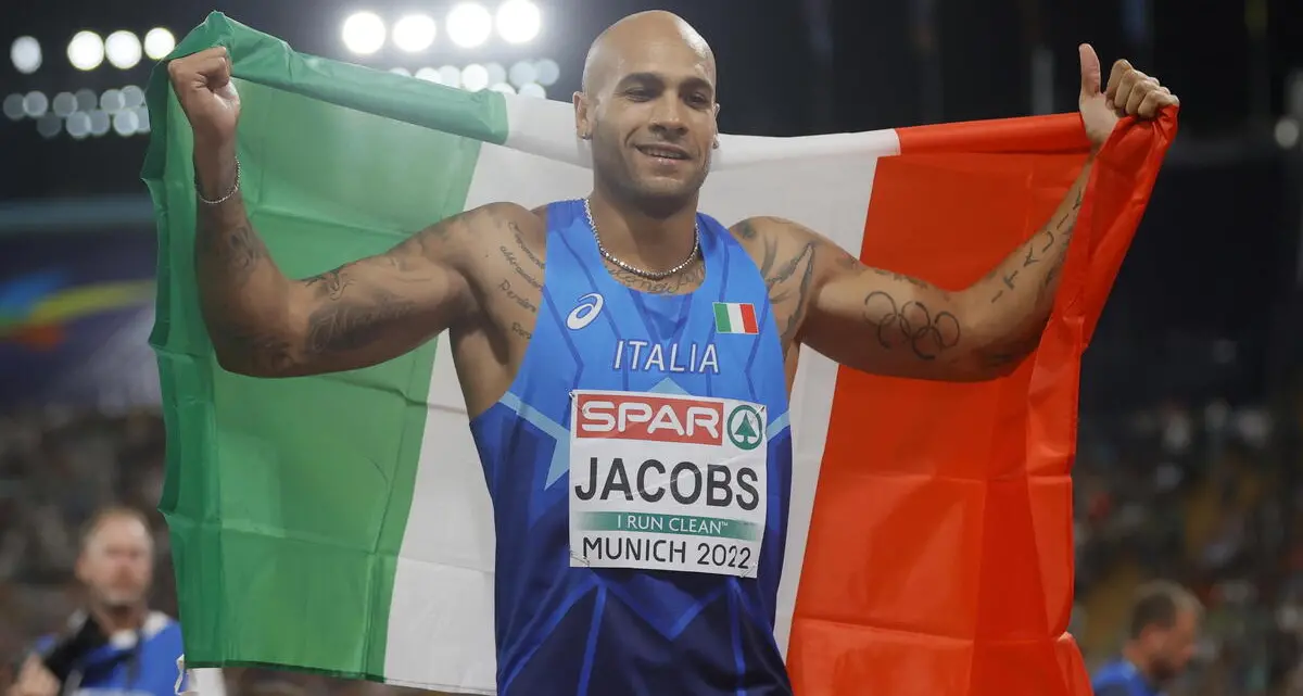 Marcell Jacobs torna in vetta: medaglia d'oro europea sui cento metri