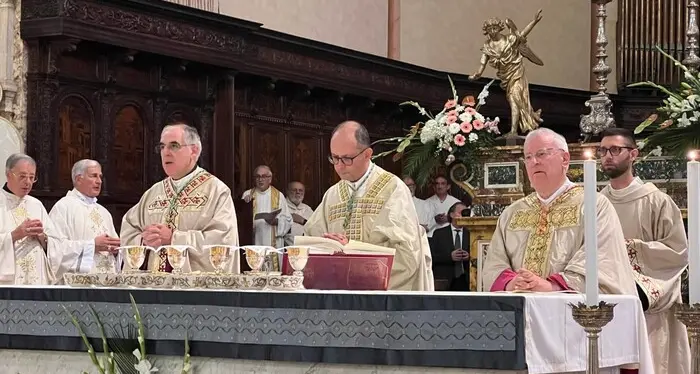 Don Ivan Maffeis, nel primo discorso a Perugia un caloroso ringraziamento al Trentino