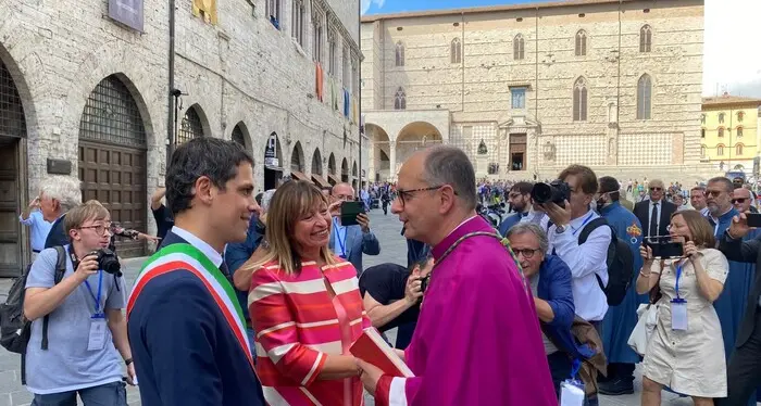 A Perugia la cerimonia per don Ivan Maffeis, nuovo arcivescovo venuto dal Trentino