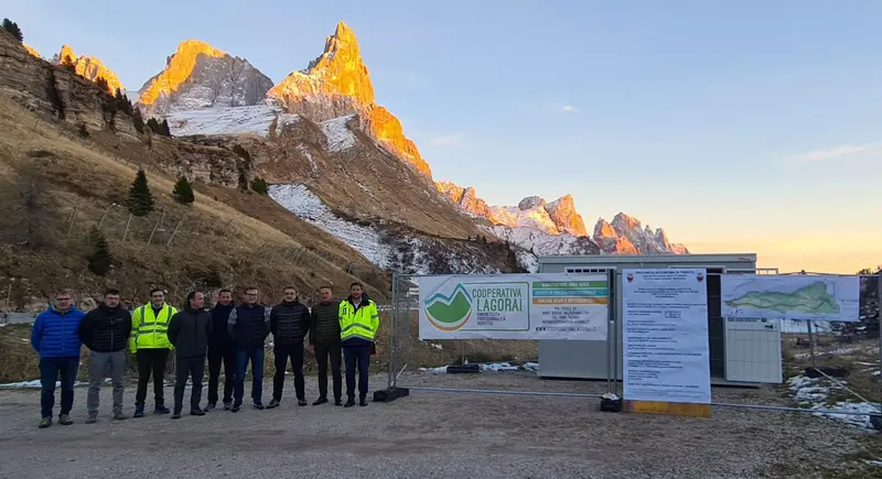 consegna lavori strada di Busabella - passo Rolle