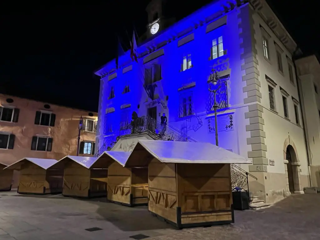 casette mercatini di Natale a pergine
