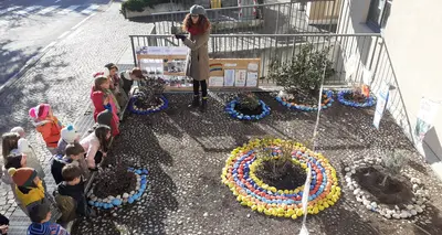 A Cognola è nato il Giardino delle meraviglie, un'opera comunitaria di recupero urbano