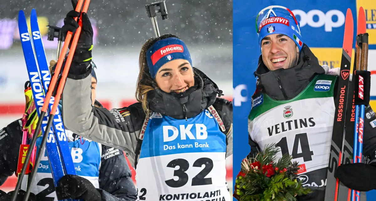 Fondo e biathlon, Pellegrino e Vittozzi ottimi secondi