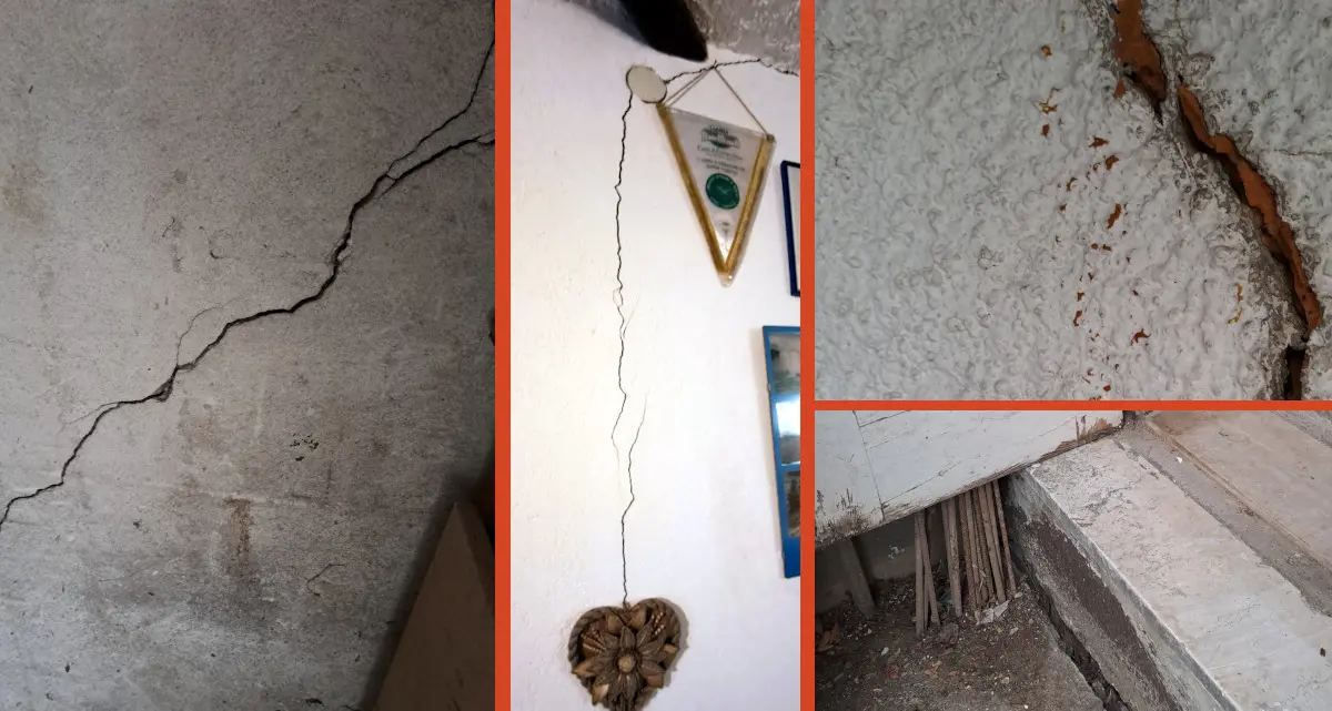 A Villazzano, nelle case crepate, fa più paura il futuro tunnel della Marzola per il bypass ferroviario