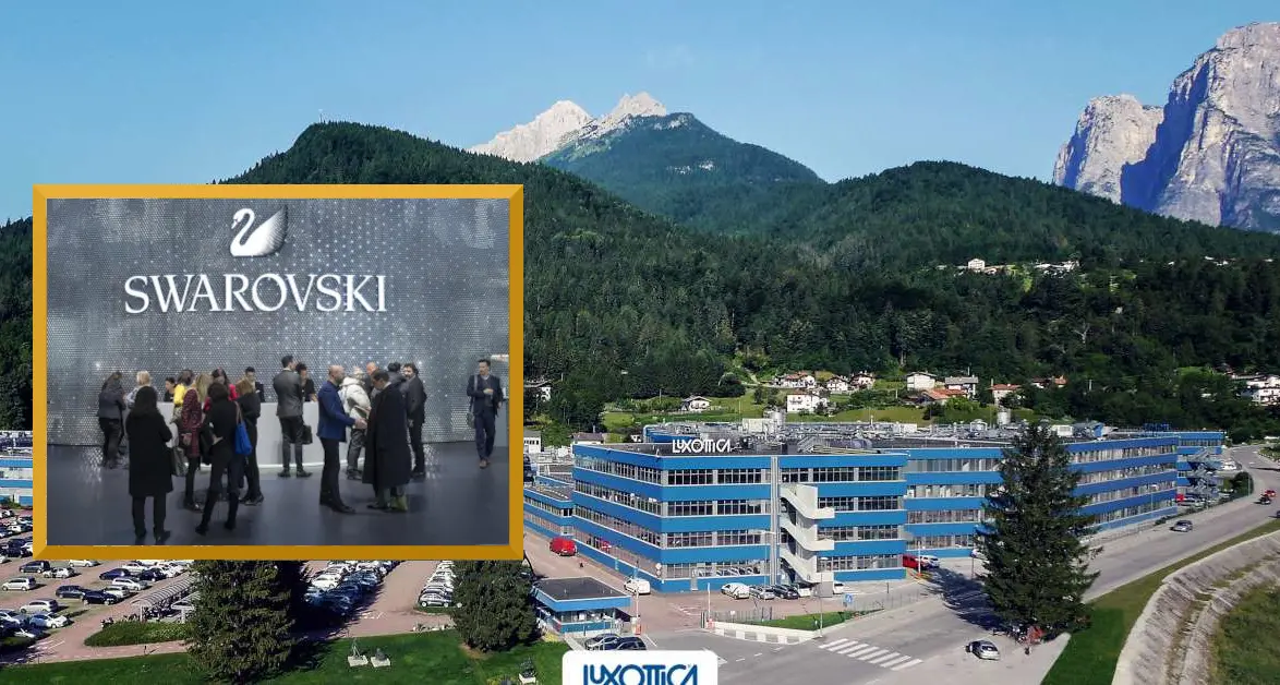 EssilorLuxottica, firmata l'intesa per realizzare gli occhiali Swarovski