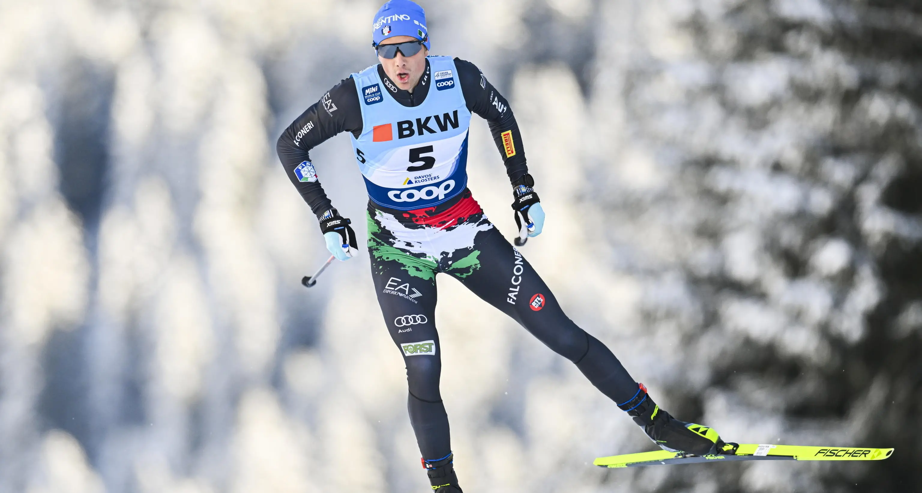 Ecco la tappa trentina del Tour de ski: i campioni del fondo protagonisti in val di Fiemme