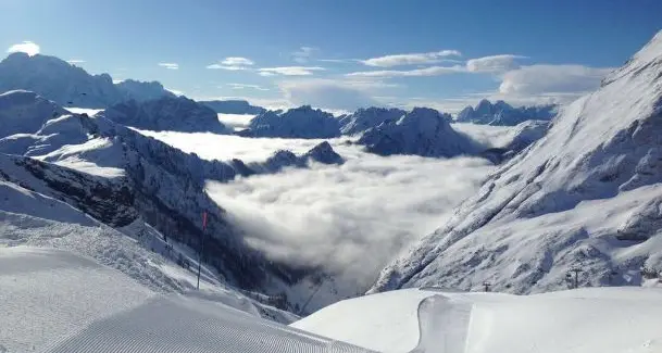 Marmolada, pronta fra un anno la nuova cabinovia Malga Ciapela-Capanna Bill