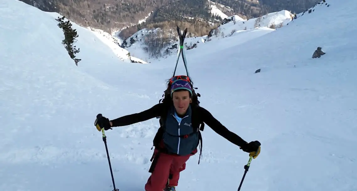 La morte sul Lagorai, Arianna e la passione infinita per la montagna fra scalate, scialpinismo e snowboard