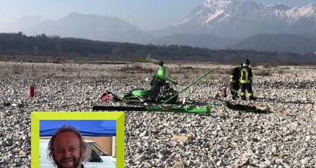 L'elicottero precipitato nel Pordenonese, la vittima è un imprenditore di Belluno