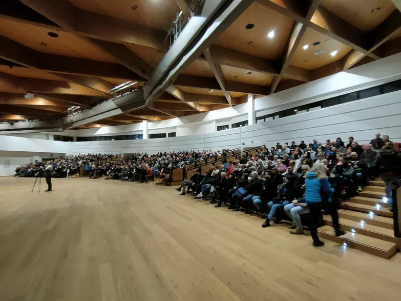 Serata di presentazione ospedale Cavalese 13 febbraio