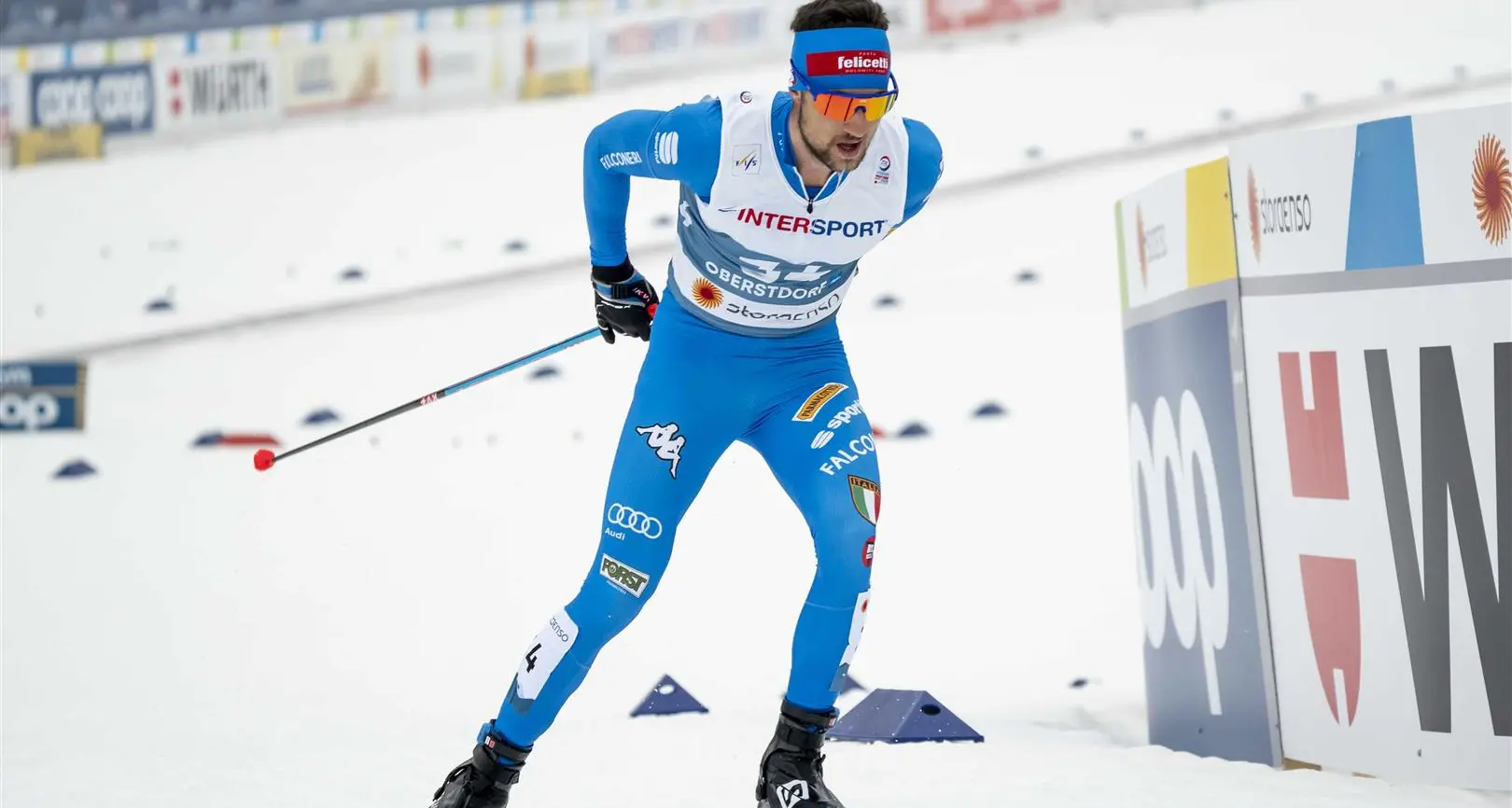 Mondiali di fondo, oggi in scena anche i trentini Ventura e Daprà