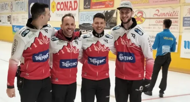 La Trentino Curling Cembra è campione d'Italia maschile, bronzo per le ragazze