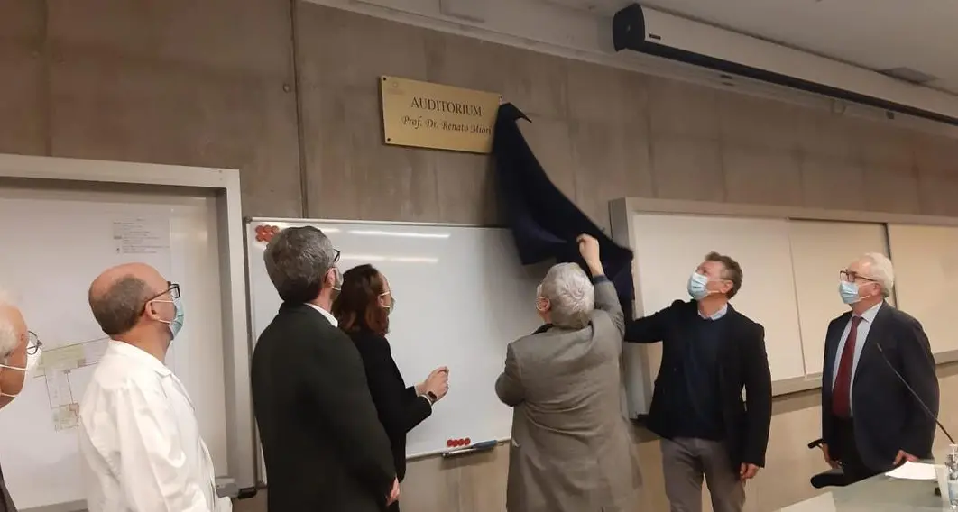 Intitolato al professor Renato Miori l'auditorium dell'ospedale Santa Chiara