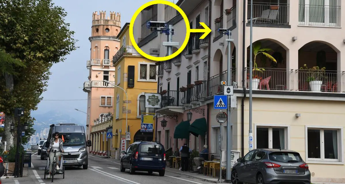 L'autovelox delle polemiche sulla Gardesana a Pai: un milione al mese dalle multe