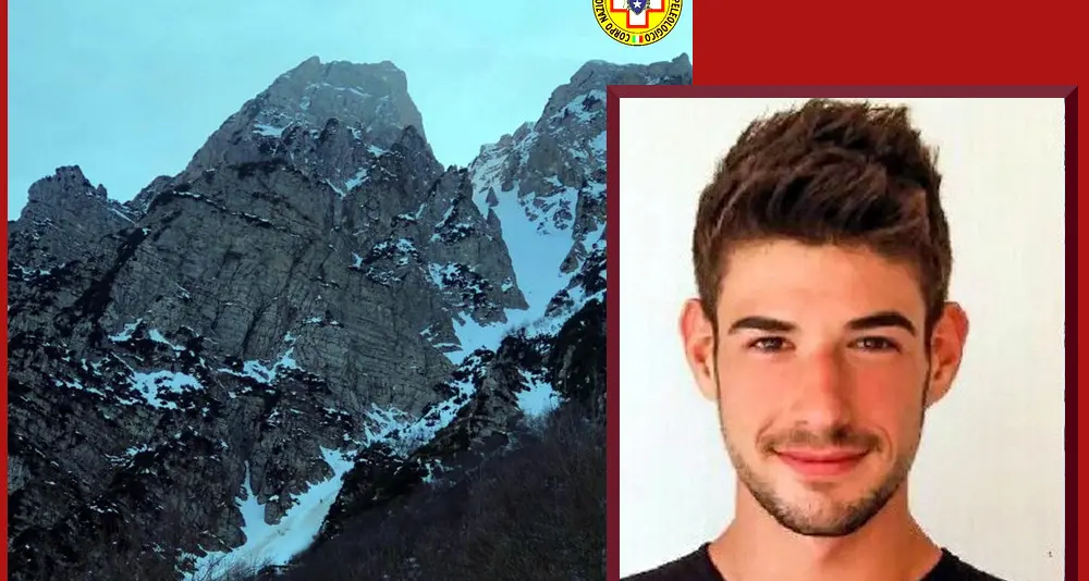 Andrea Callegaro, vigile urbano di 26 anni, la vittima della tragedia sulle Piccole Dolomiti