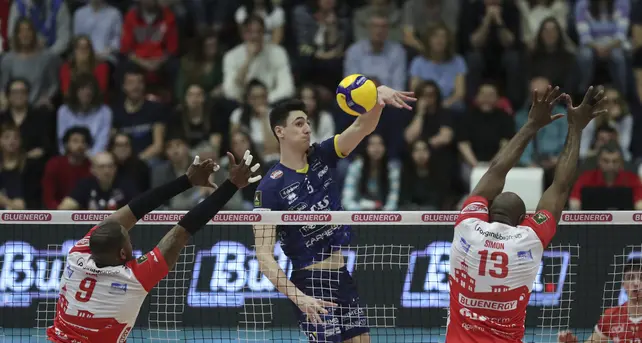 L'Itas lotta ma Piacenza allunga la serie di semifinale: deciderà tutto gara 5