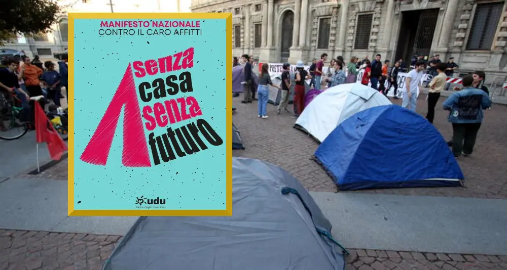 Caro affitti, scatta la mobilitazione studentesca: anche a Trento arrivano le tende