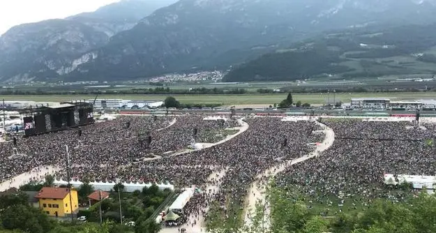 Trentino Music Arena, il vuoto a un anno dal concertone di Vasco