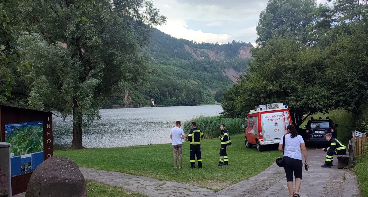 La tragedia al lago di Lases: la vittima è Alessandro Zanella, 31 anni, di Lavis