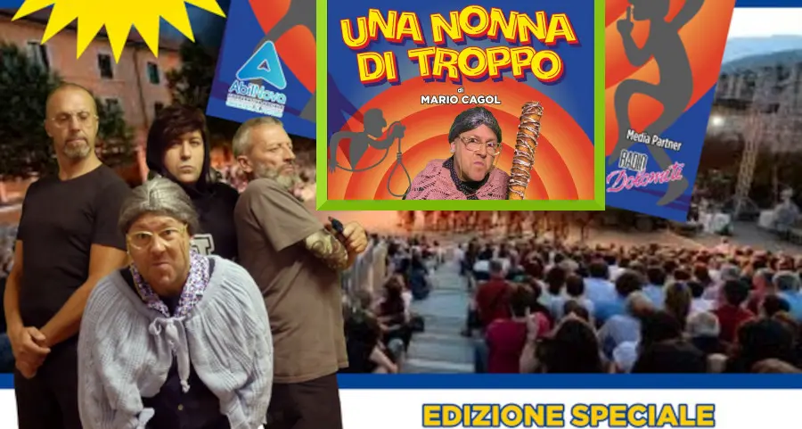 Mario Cagol torna in scena con Nonna Nunzia per le Vigiliane