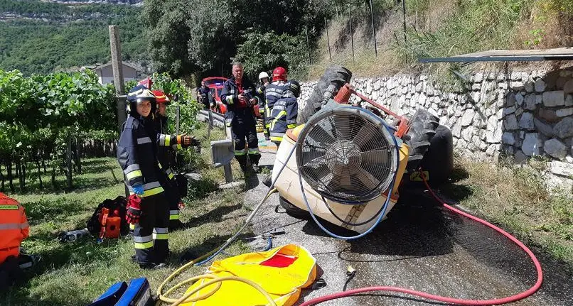 Ala, tragedia in campagna: il trattore si ribalta, perde la vita Michele Petrella