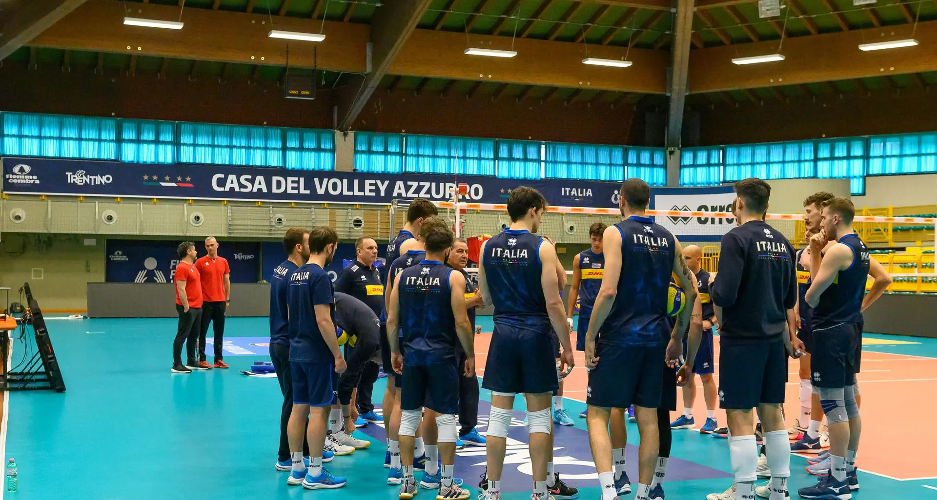 Europei di pallavolo: gli azzurri si preparano a Cavalese, le ragazze a Firenze