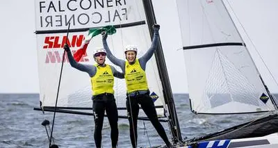 Ruggero Tita e Caterina Banti oro mondiale nel catamarano volante misto