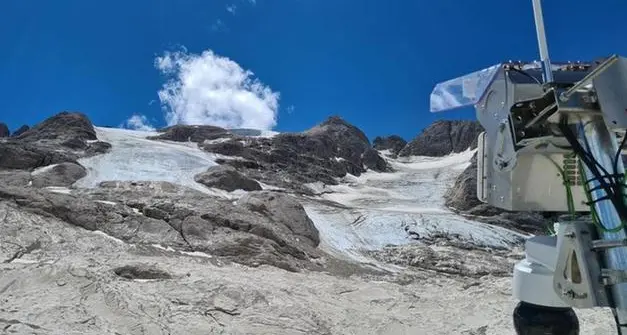 Giorni roventi sulle Dolomiti, la Marmolada potrebbe toccare il record storico di +15 gradi in vetta