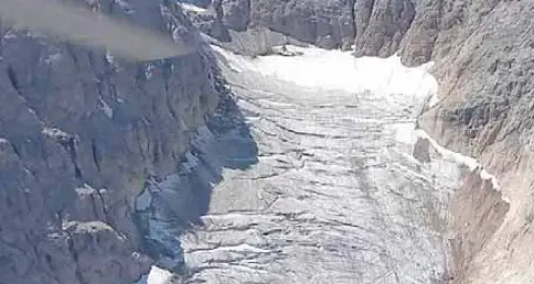 Marmolada, Gaddo (prevenzione rischi): «Sensori poco utili in questa fase, impensabile coprire l'intera parte nord»