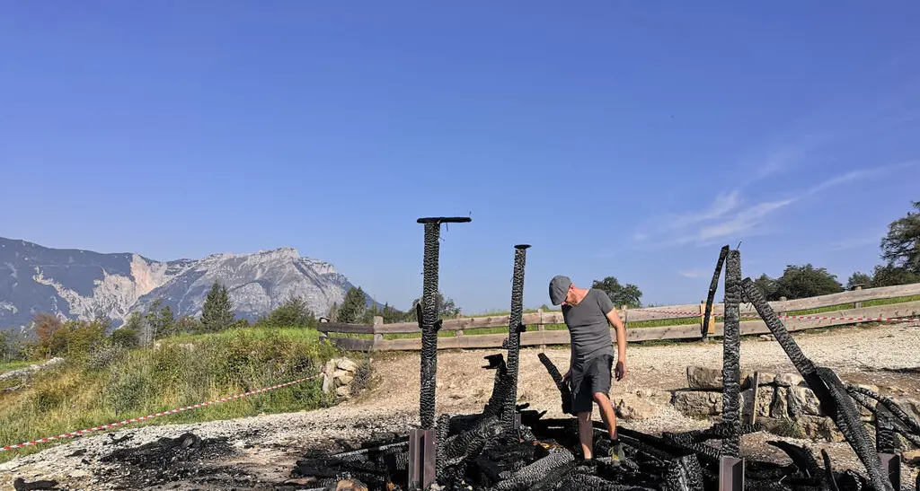 Il rogo del drago Vaia: si indaga anche esaminando la videosorveglianza in zona