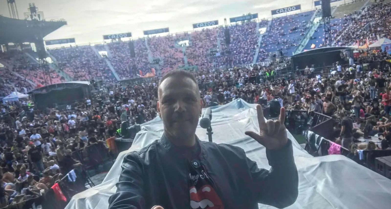 Obiettivo Arezzo Wave, Andrea Lelli all’open act con Vasco: video per supportare il voto online