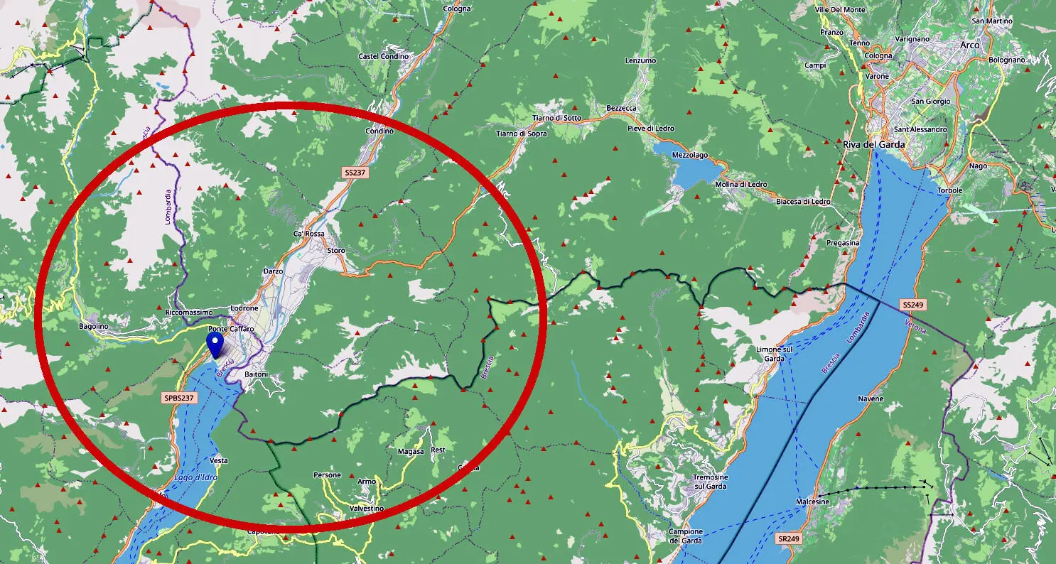 La terra ha tremato nel basso Trentino, epicentro vicino a Bondone