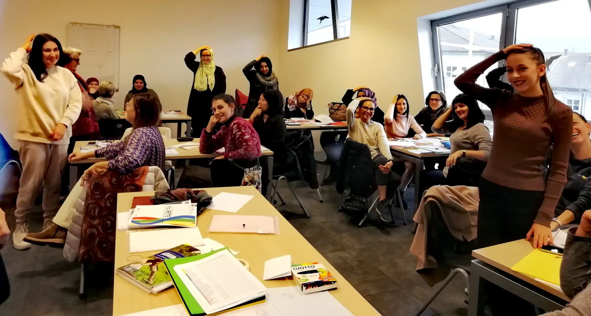 Corsi di italiano per stranieri a Trento: adesso mancano le aule, parte la raccolta di fondi