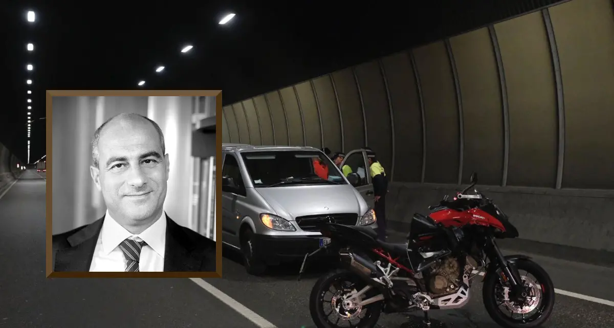 La tragedia nel tunnel di Martignano: la vittima è il notaio di Trento Donato Narciso