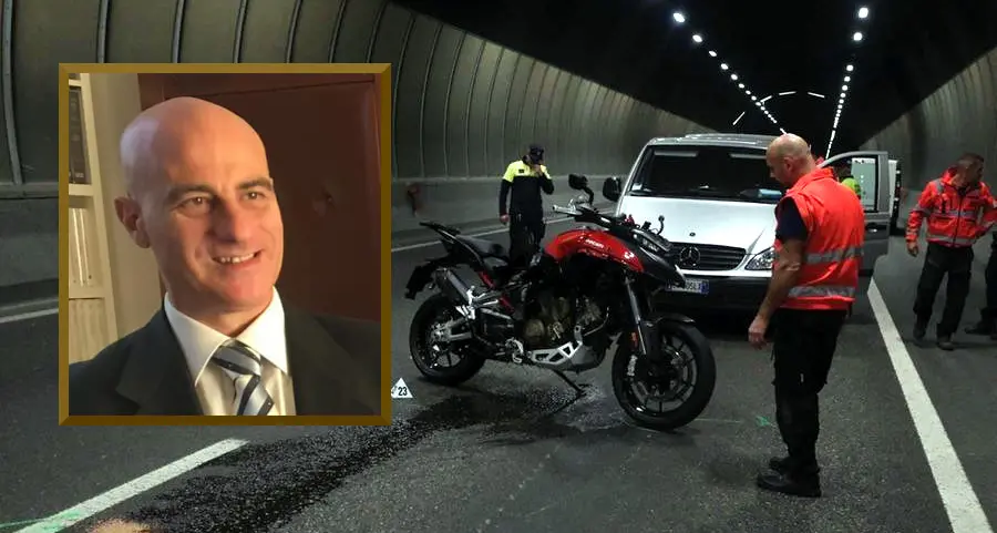 Il notaio morto in moto, la Procura dispone l'autopsia: inchiesta sulla dinamica dell'incidente nel tunnel