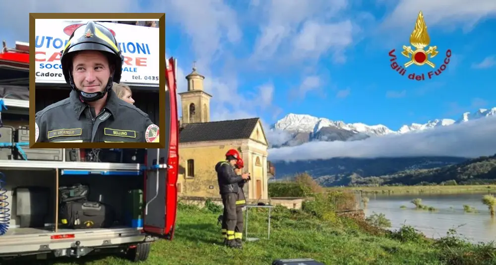 Belluno, ritrovato nel lago di Santa Croce il corpo del vigile del fuoco disperso