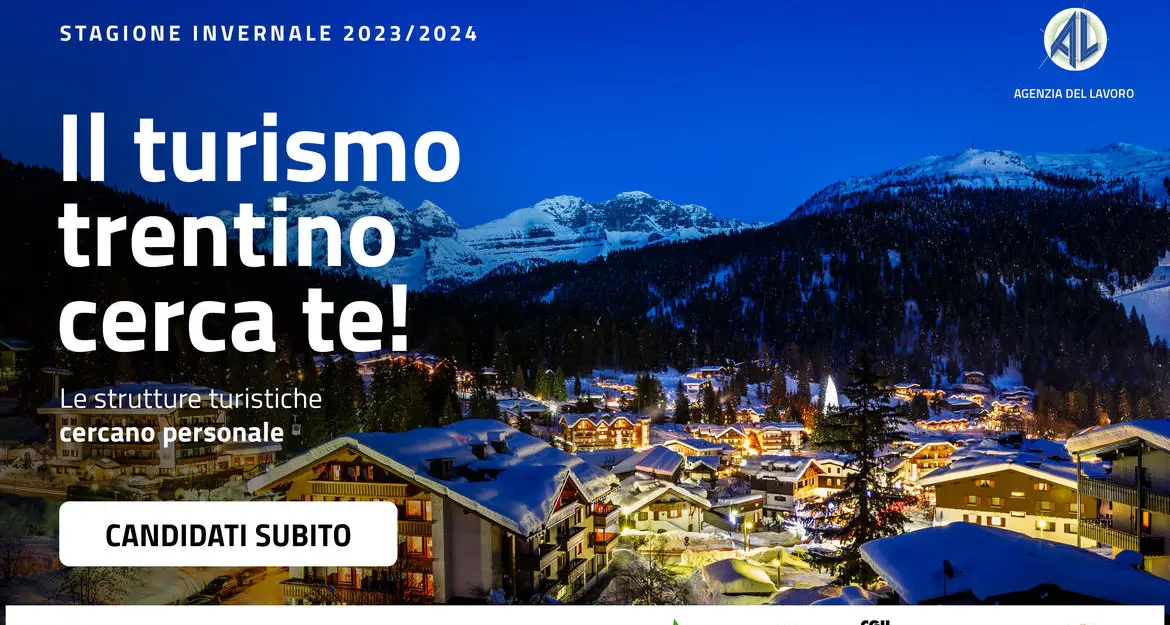\"Il turismo trentino cerca te\": torna la raccolta di candidature per la stagione invernale. Ecco cosa fare