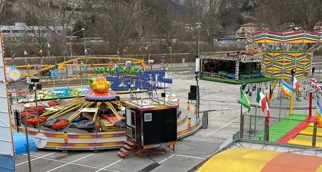 Santa Lucia e Natale senza le giostre in città, a causa del cantiere ex Sit