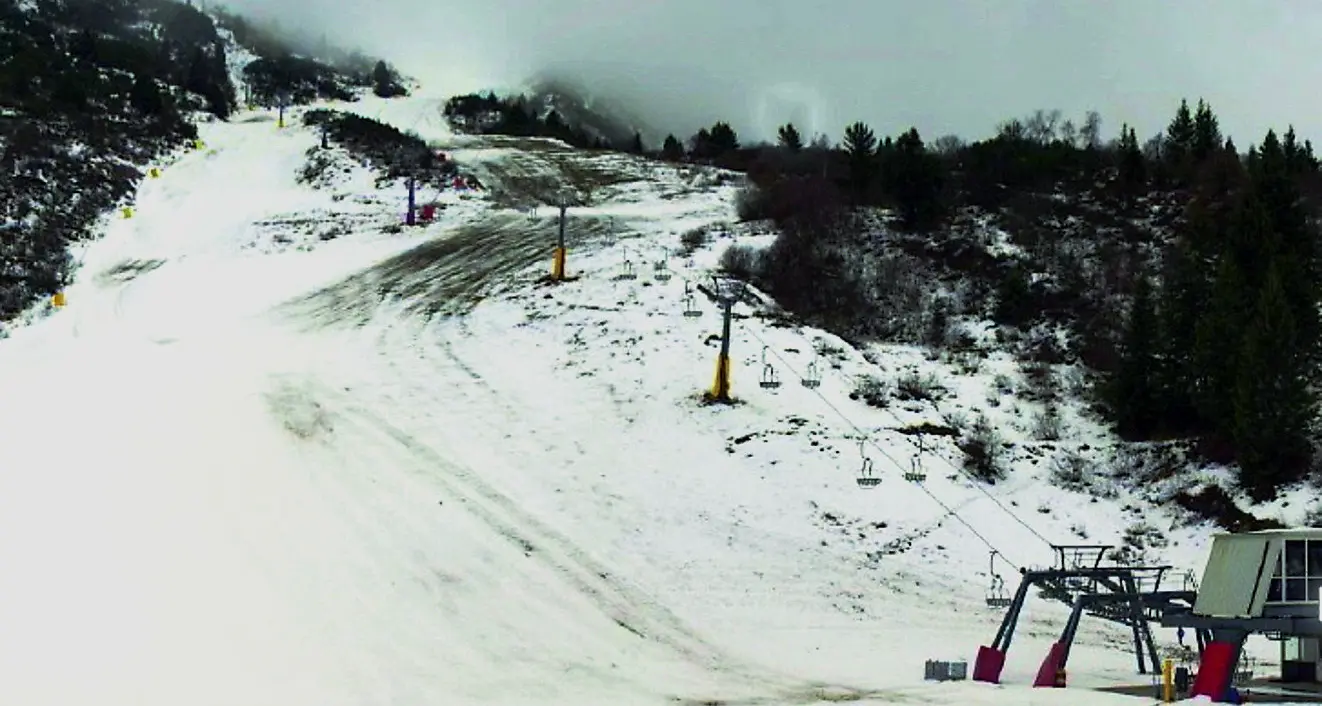 Rialzo termico e piogge intense anche in quota: problemi sulle piste da sci