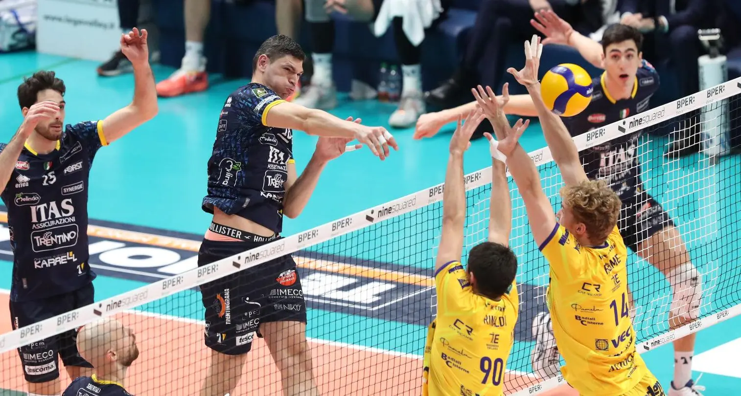 L'Itas sconfitta a Modena: parte bene ma poi finisce ko 3-1