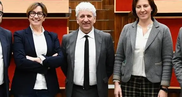 Consiglio provinciale: nell'ufficio di presidenza Franzoia, Demagri, Girardi e Stanchina