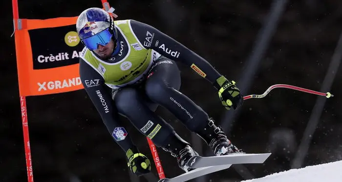 Val Gardena, zampata a sorpresa dell'americano Bryce Bennett: vince la libera davanti a Kilde