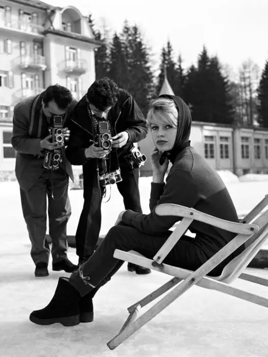 L'attrice francese Brigitte Bardot in vacanza. ANSA